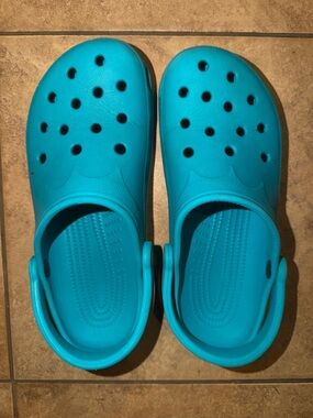 CROCS Classic Unisex Turquoise Blue Clogs